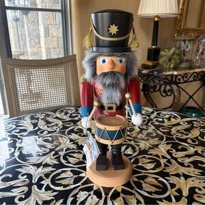 New With Tags Christian Ulbricht Drummer Nutcracker